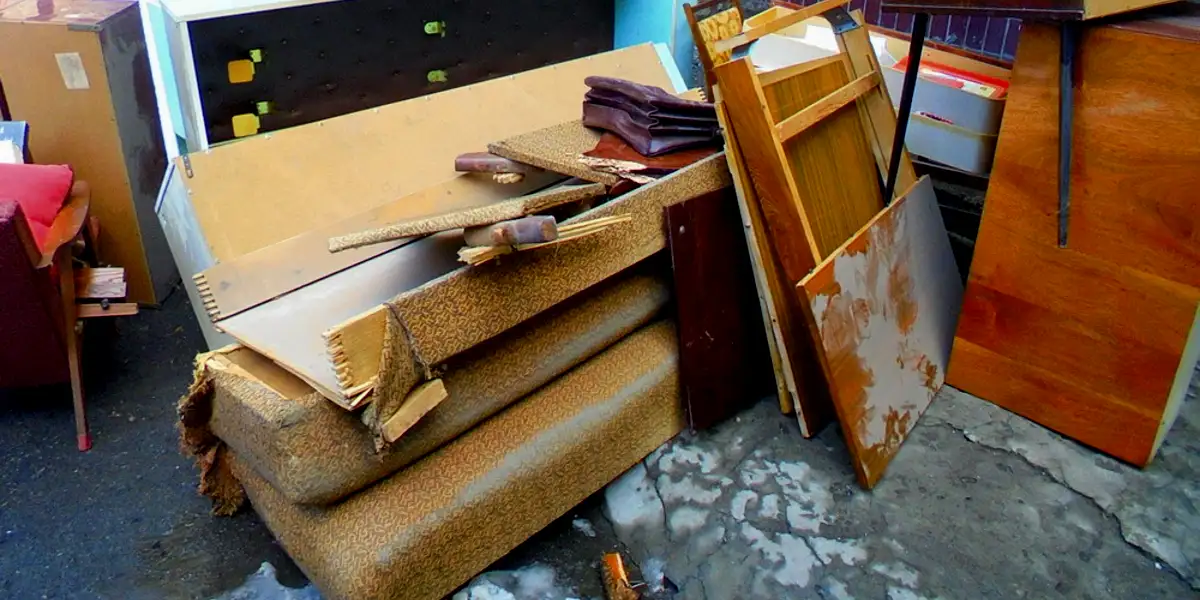 Профессиональный вывоз старой мебели и крупногабаритных отходов